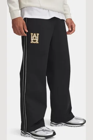 Under Armour Courtside Snap Hose für Herren / Stein / Noble Gold L