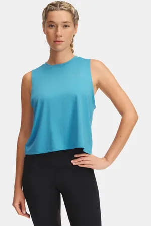 Under Armour Vanish Elite Vent Crop-Top für Damen Ether / Ether L
