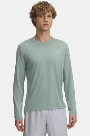 Under Armour Launch Langarm-Oberteil für Herren Silica / Reflektierend L