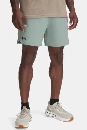 Under Armour Vanish Stoffshorts, 15 cm für Herren Silica / Schwarz 3XL