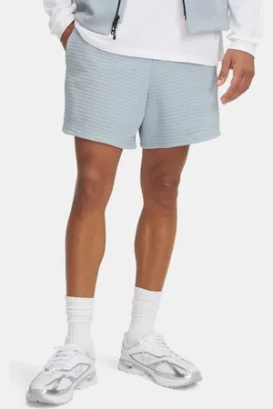 Under Armour Unstoppable Fleece Grid Shorts für Herren Harbor / Schwarz 3XL