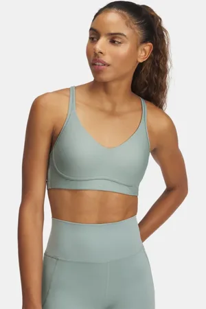 Under Armour Infinity 2.0 Low Sport-BH für Damen Silica / Silica L A-C