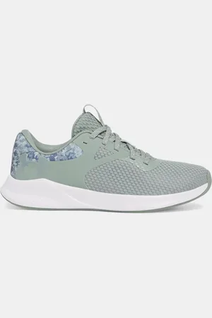 Under Armour Charged Aurora 2 Trainingsschuhe für Damen Silica / Weiß / Metallisch Silica 42