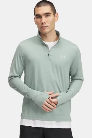 Under Armour Launch Shirt mit ¼ Zip für Herren Silica / Reflektierend L
