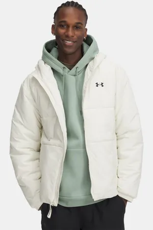 Under Armour Leichte Thermojacke für Herren Stein / Schwarz 3XL