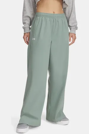 Under Armour Rival Hose mit weitem Bein für Damen Silica / Weiß L