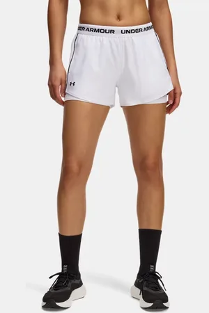 Under Armour Tech™ Play Up 2-in-1-Shorts für Damen / / Schwarz L