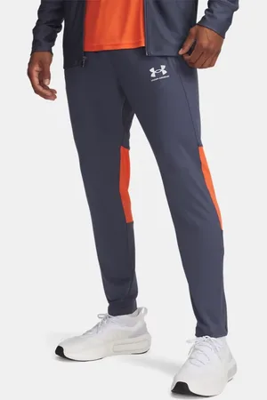Under Armour Herren Challenger Trainingshose Downpour / Fire / Weiß L