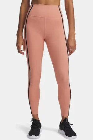 Under Armour Meridian Piped Ankle-Leggings für Damen Canyon / Schwarz / Canyon L