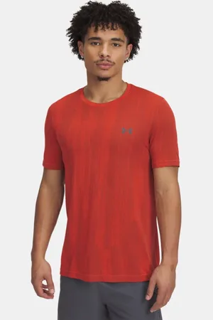Under Armour Vanish Seamless Kurzarmoberteil für Herren Fire / Castlerock L