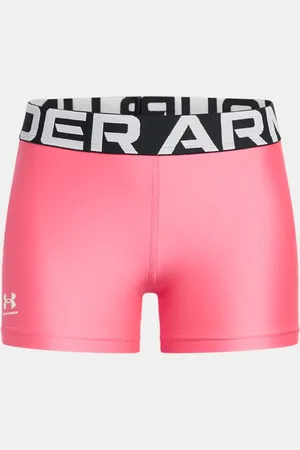 Under Armour HeatGear® Shorty für Mädchen Super / Weiß YLG (149 - 160 cm)