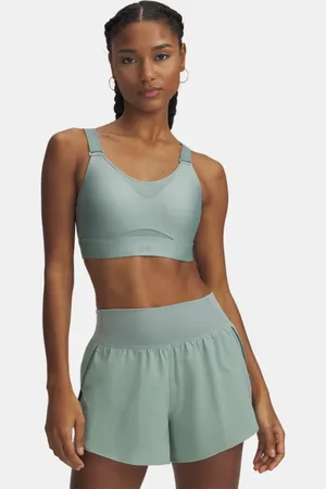 Under Armour Infinity 2.0 High Sport-BH für Damen Silica / Silica L A-C