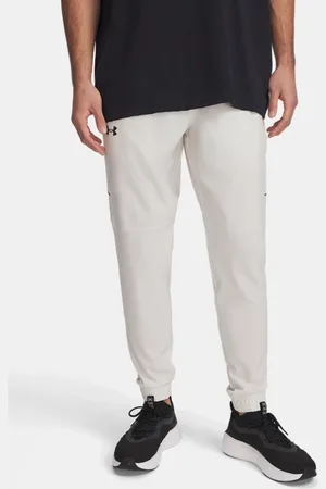 Under Armour Zone Gewebehose für Herren Stein / Schwarz L