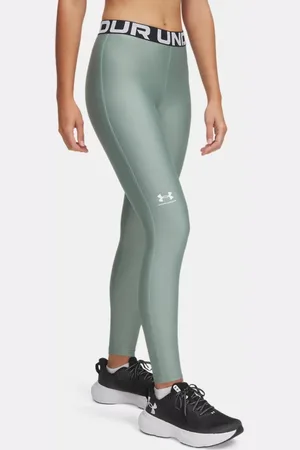 Under Armour HeatGear® Leggings für Damen Silica / Weiß L