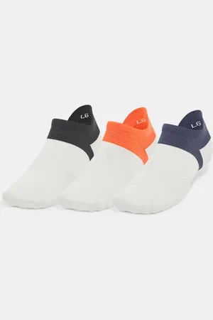 Under Armour ArmourDry® Run Lite Füßlinge im 3er-Pack, unisex Quartz / Quartz / Reflektierend L