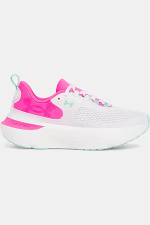 Under Armour Infinite Elite 2 Laufschuhe für Damen / Aero Rosa / Comet Grün 42
