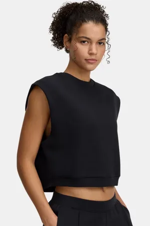 Under Armour Unstoppable ärmelloses Fleece-Oberteil für Damen / L