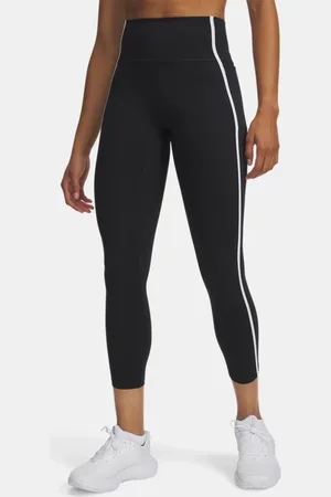 Under Armour Meridian Piped Ankle-Leggings für Damen / Weiß / L