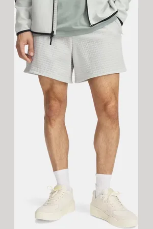 Under Armour Unstoppable Fleece Grid Shorts für Herren Hydro / Schwarz 3XL