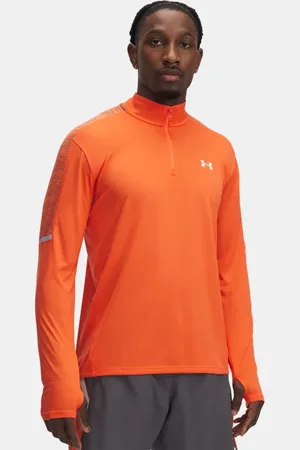 Under Armour Tech™ mit ¼ Zip für Herren Fire / Castlerock / Weiß 3XL