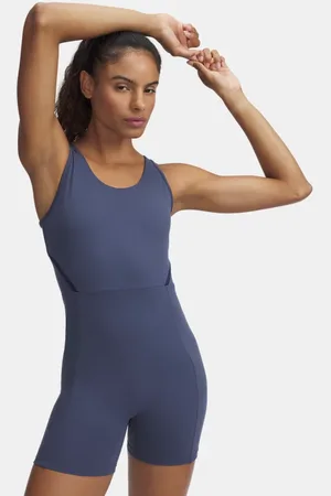 Under Armour Motion Bodysuit für Damen Downpour / Midnight Blaue Marine L