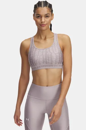 Under Armour Armour® Mid Crossback Sport-BH mit Aufdruck für Damen Dawn / Tetra / Tetra L