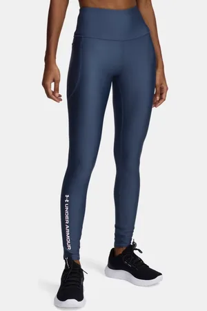 Under Armour Tech™ Leggings mit Logo für Damen Downpour / Weiß / Prime Rosa L