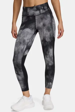 Under Armour Launch Ankle Tights für Damen mit Print / Reflektierend L