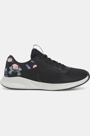 Under Armour Charged Aurora 2 Trainingsschuhe für Damen / Hydro Grün / Metallisch Warm Silber 42