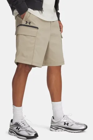 Under Armour Unstoppable Utility Shorts für Herren City Khaki / Schwarz L