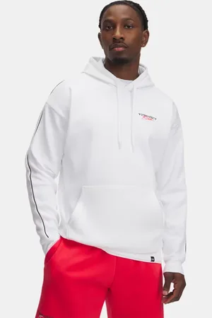 Under Armour Project Rock Icon Fleece-Hoodie für Herren / Schwarz / L