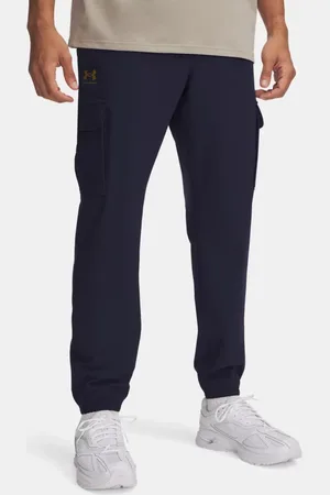 Under Armour Holiday Vibe Cargo-Hose für Herren Midnight Blaue Marine / Metallisch Gold L