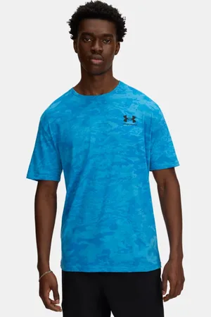 Under Armour Herren ABC Camo Kurzarm-Oberteil Ether / Schwarz 3XL