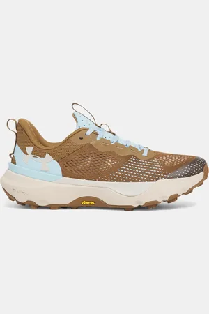 Under Armour Infinite Pro Trail Laufschuhe, unisex Coyote / Sandstorm / Summit Weiß 44.5