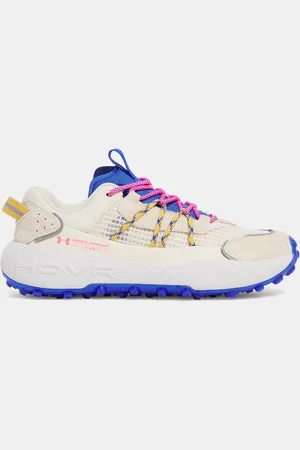 Under Armour Fat Tire Venture Pro Schuhe, unisex Ivory Dune / Team Royal / Aero Rosa 44.5