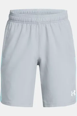 Under Armour Tech™ Utility Gewebeshorts mit Schriftzug für Jungen Harbor / Stream / Reflektierend YLG (149 - 160 cm)