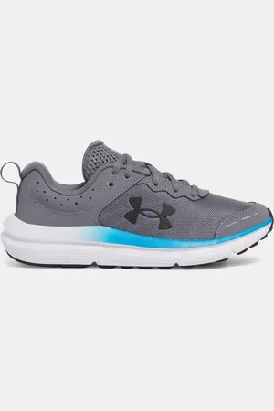 Under Armour Grade School Assert 10 Laufschuhe für Jungen Titan / Electric Blau / Schwarz 35.5