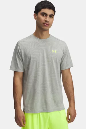 Under Armour Tech™ Vent Geotessa Kurzarm-Shirt für Herren Hydro / Silica / High Vis Gelb M