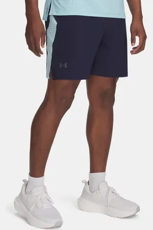 Under Armour Launch Elite Shorts für Herren (18 cm) Midnight Blaue Marine / Stream / Reflektierend 3XL