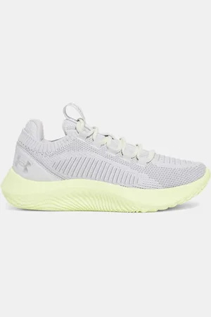 Under Armour Dynamic 2 Trainingsschuhe für Damen Halo / Sonic Gelb / Metallisch Silber 42