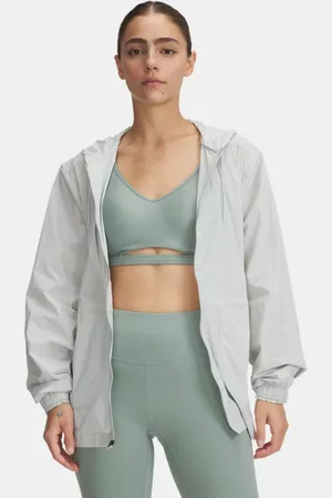 Under Armour Jacke mit verstellbarer Taille für Damen Hydro / Silica L