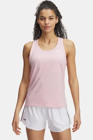 Under Armour Tech™ Knockout Tanktop für Damen Prime / Weiß L