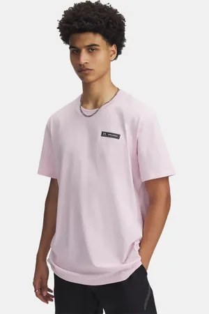 Under Armour Heavyweight Kurzarm-Oberteil mit Armour-Label für Herren Prime / Schwarz L