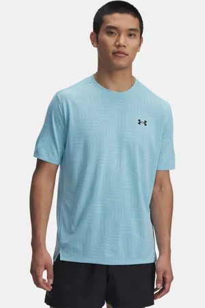 Under Armour Tech™ Vent Geotessa Kurzarm-Shirt für Herren Stream / Schwarz 3XL