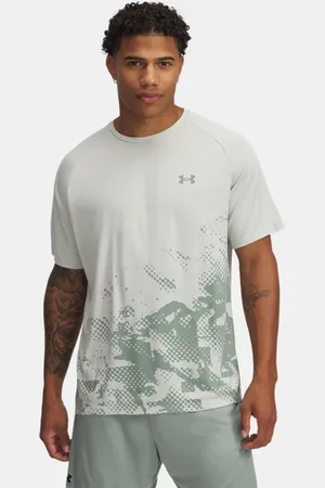 Under Armour Tech™ Fade Kurzarm-Oberteil für Herren Hydro / Silica / Silica L