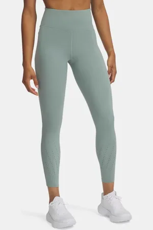 Under Armour Launch Elite Ankle Tights für Damen Silica / Reflektierend L
