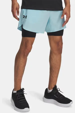 Under Armour Vanish Elite 2-in-1 Shorts für Herren Stream / Schwarz 3XL