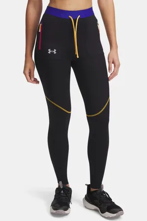 Under Armour Launch Trail Tights für Damen / Shaded Fuchsia / Reflektierend L