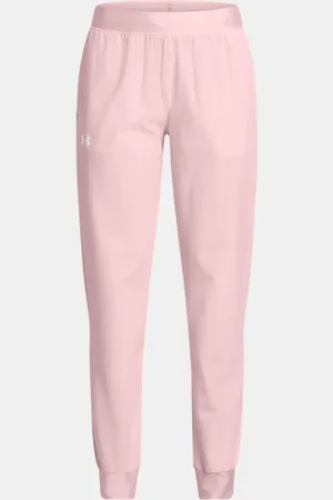Under Armour Rival Jogginghose aus Webstoff für Mädchen Prime / Weiß YLG (149 - 160 cm)
