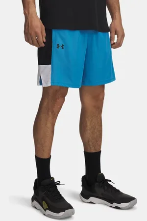 Under Armour Zone Shorts (18 cm) für Herren Ether / Schwarz / Schwarz L